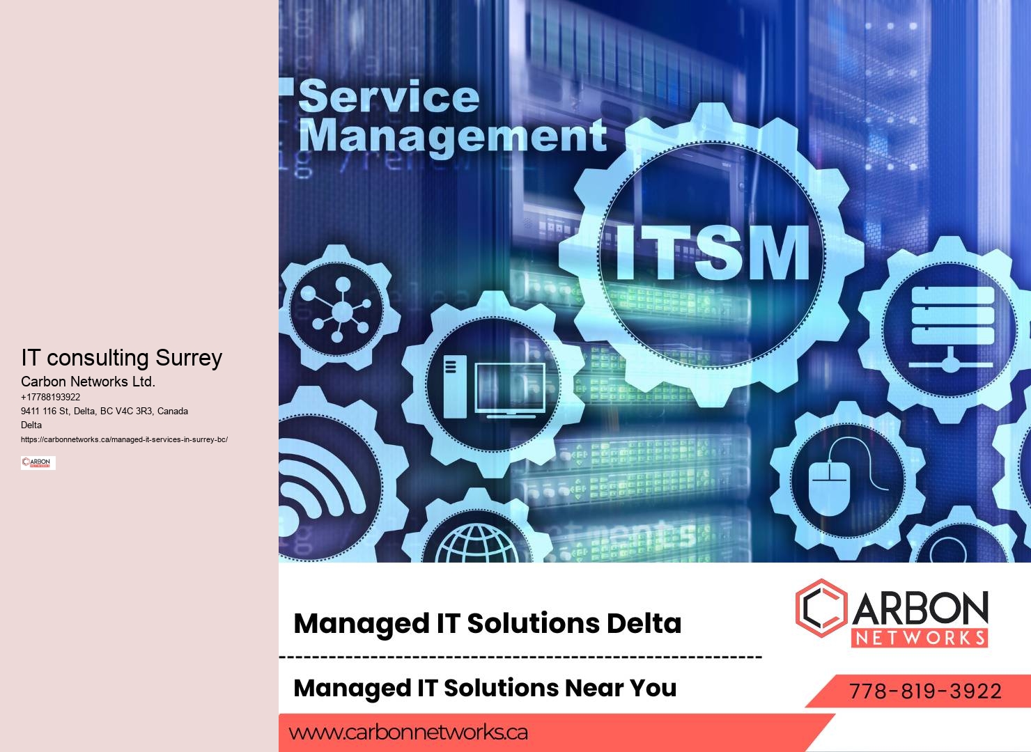 IT infrastructure management Surrey